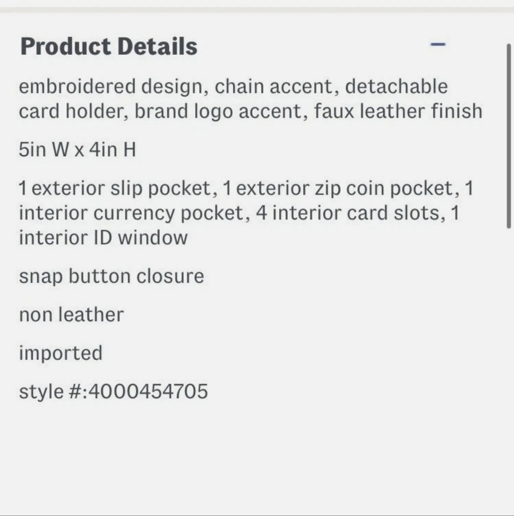 Betsey Johnson Emroidered Gummy Bears Bifold Wallet W Card Case - Picture 8 of 8